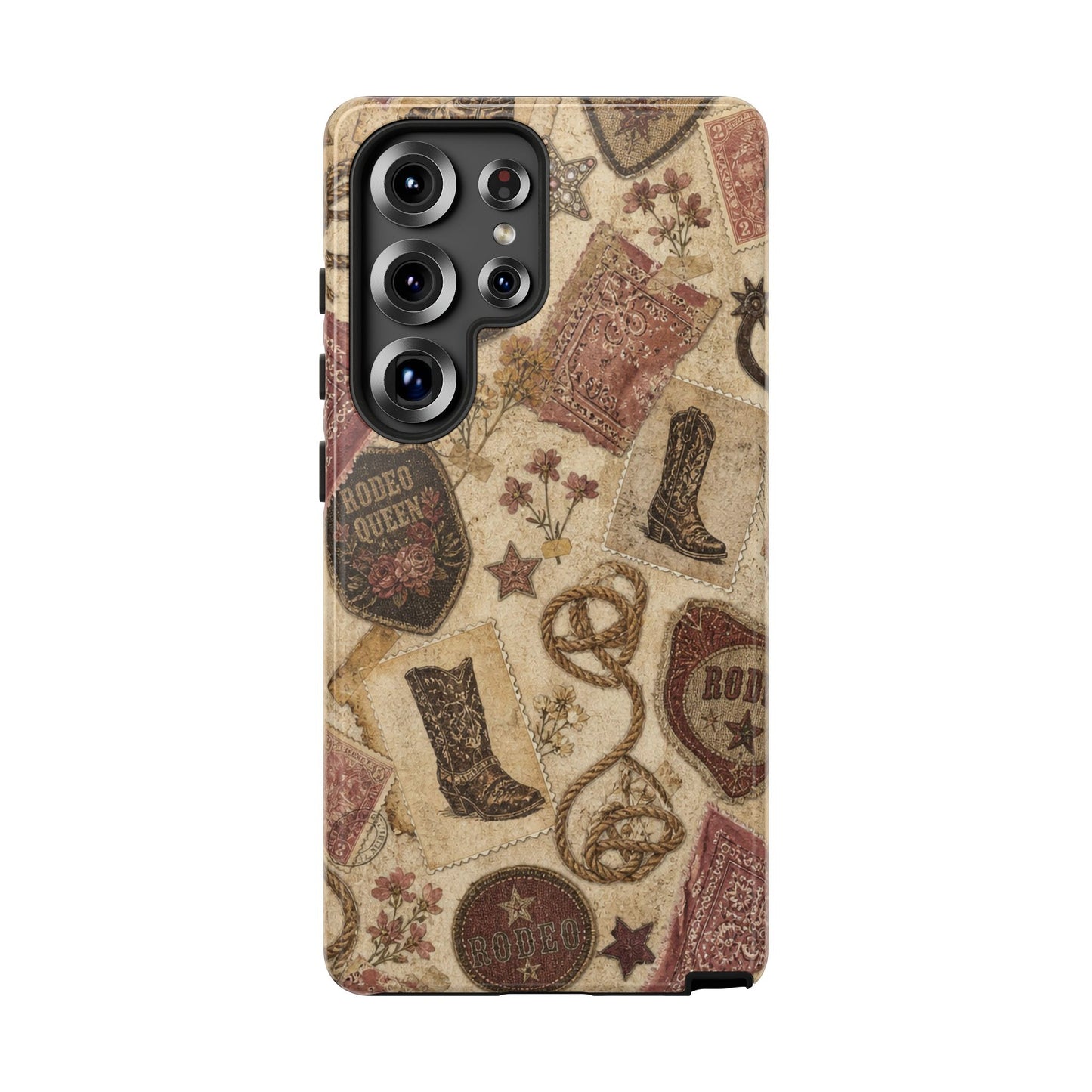 Cowgirl Collage Tough Case