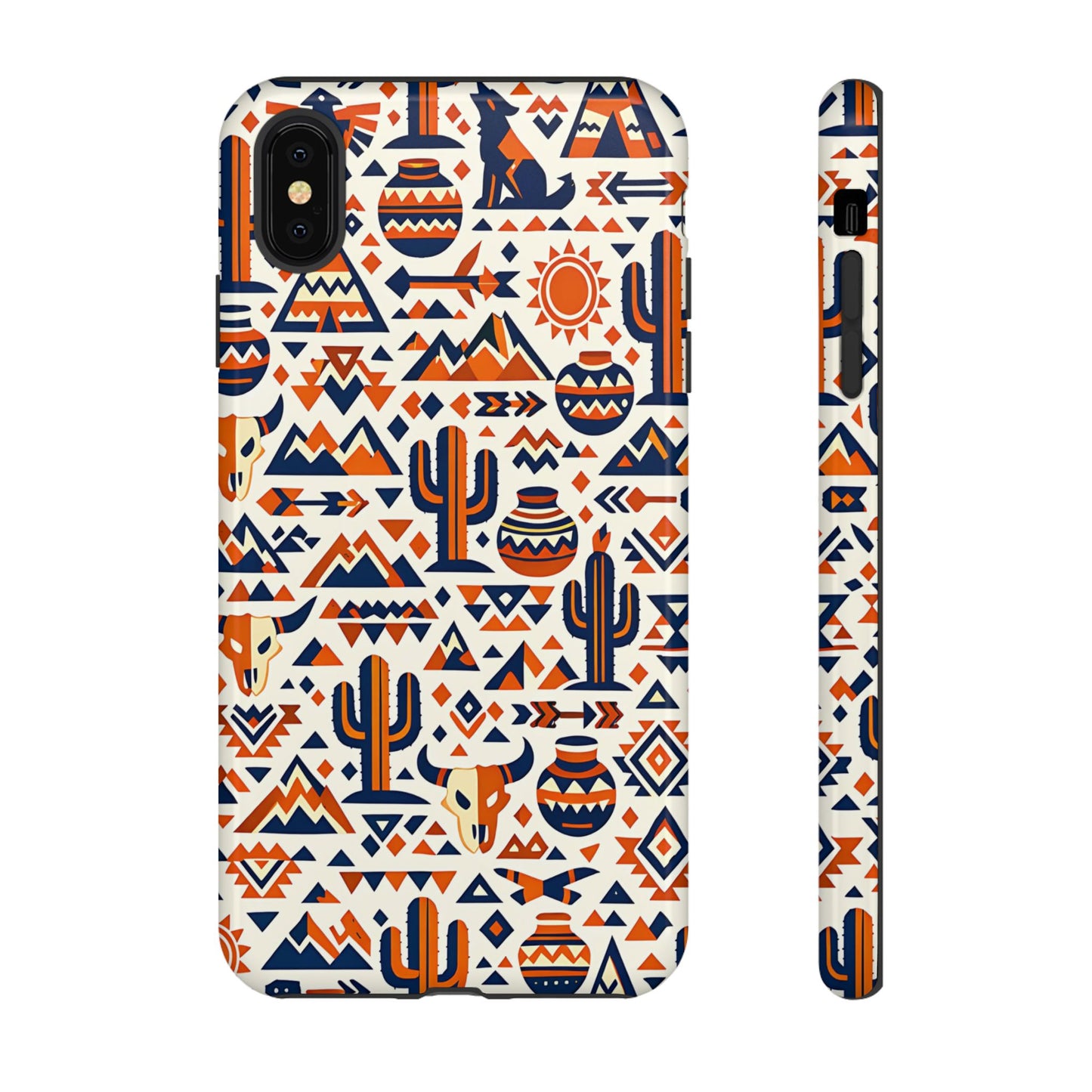 Southwest Tribal Orange Tough Case