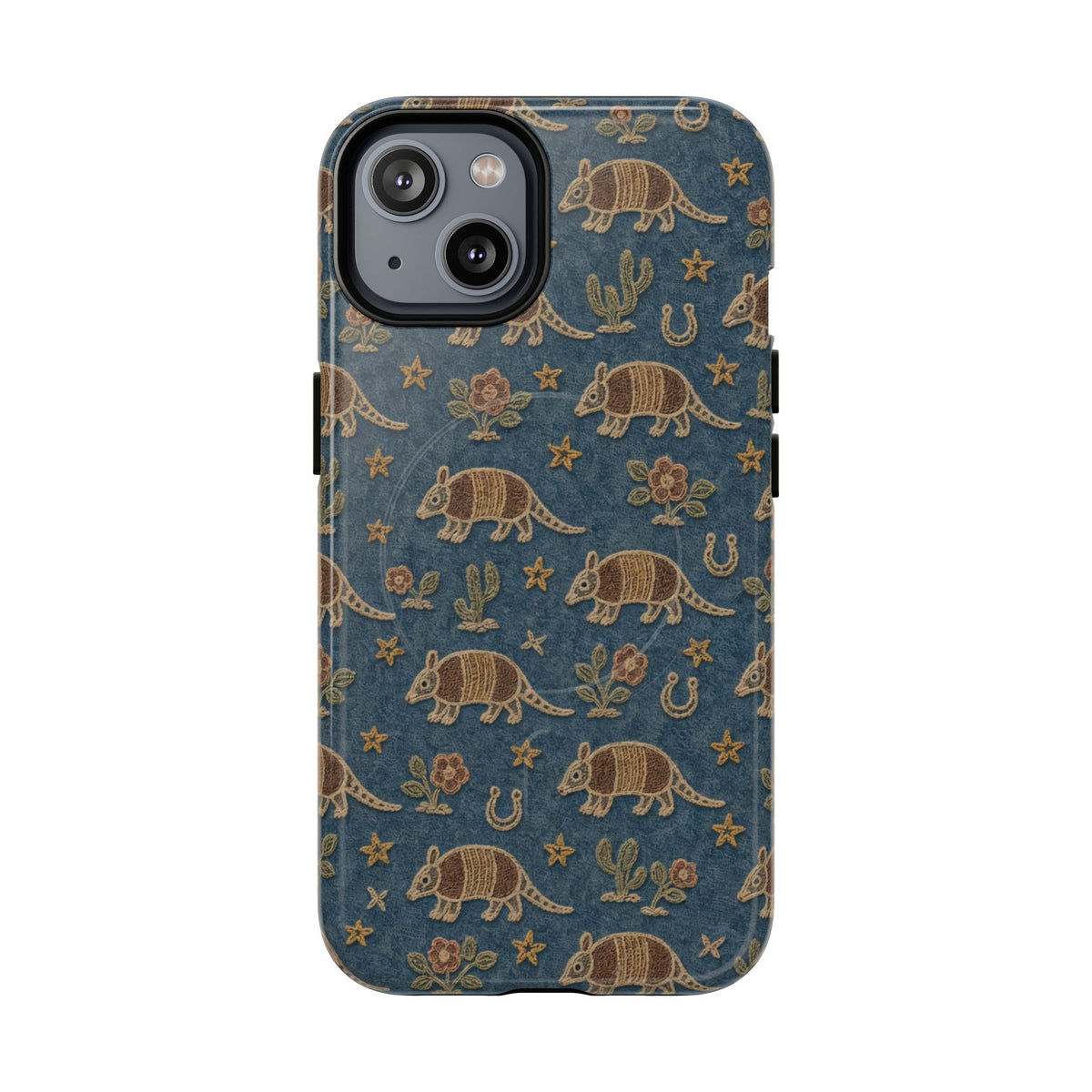 Denim Armadillo Magnetic Case
