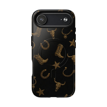 Black Gold Magnetic Case