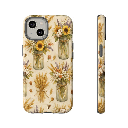 Wheat + Mason Jars Tough Case
