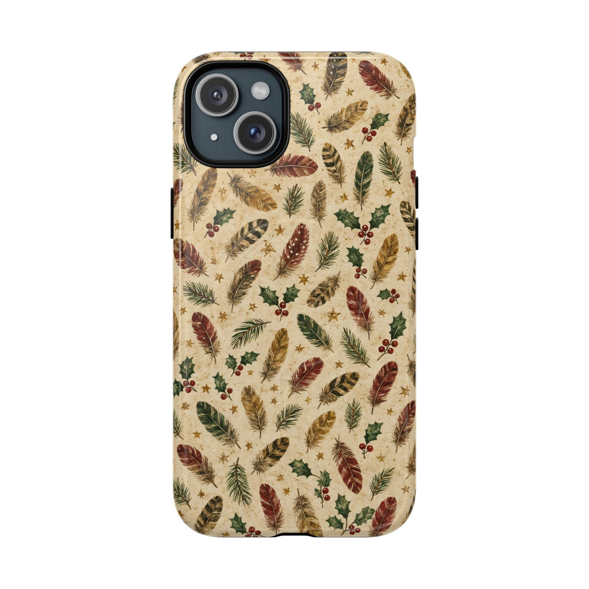 Christmas Feathers Magnetic Case
