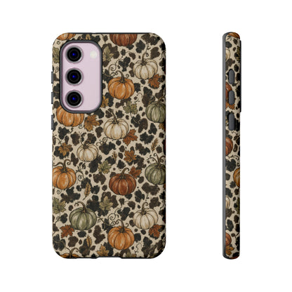 Cowhide Pumpkin Patch Tough Case