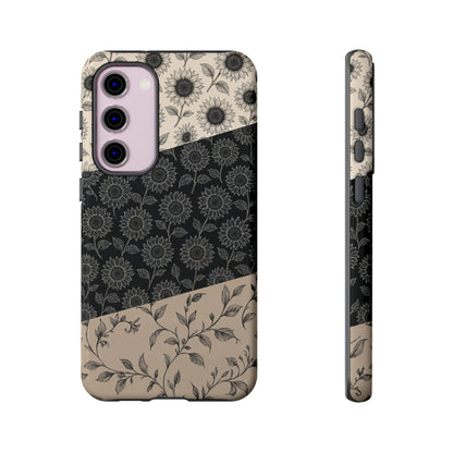 Inked Sunflowers Tough Case