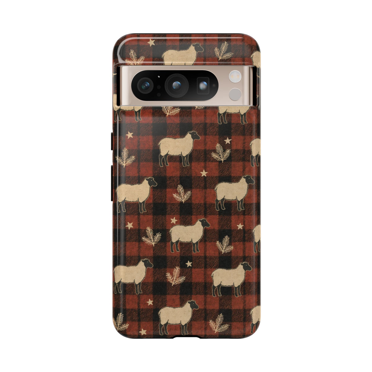 Plaid Sheep Tough Case