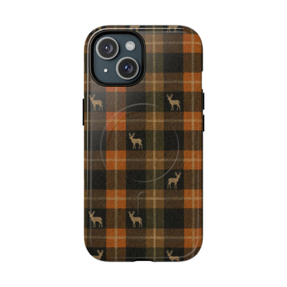 Buck Plaid Magnetic Case