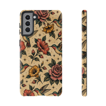 Hummingbird Rose Tough Case