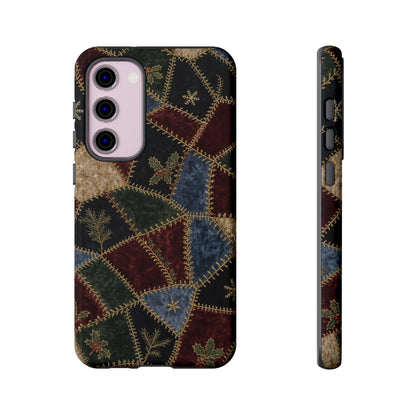Winter Crazy Quilt Tough Case
