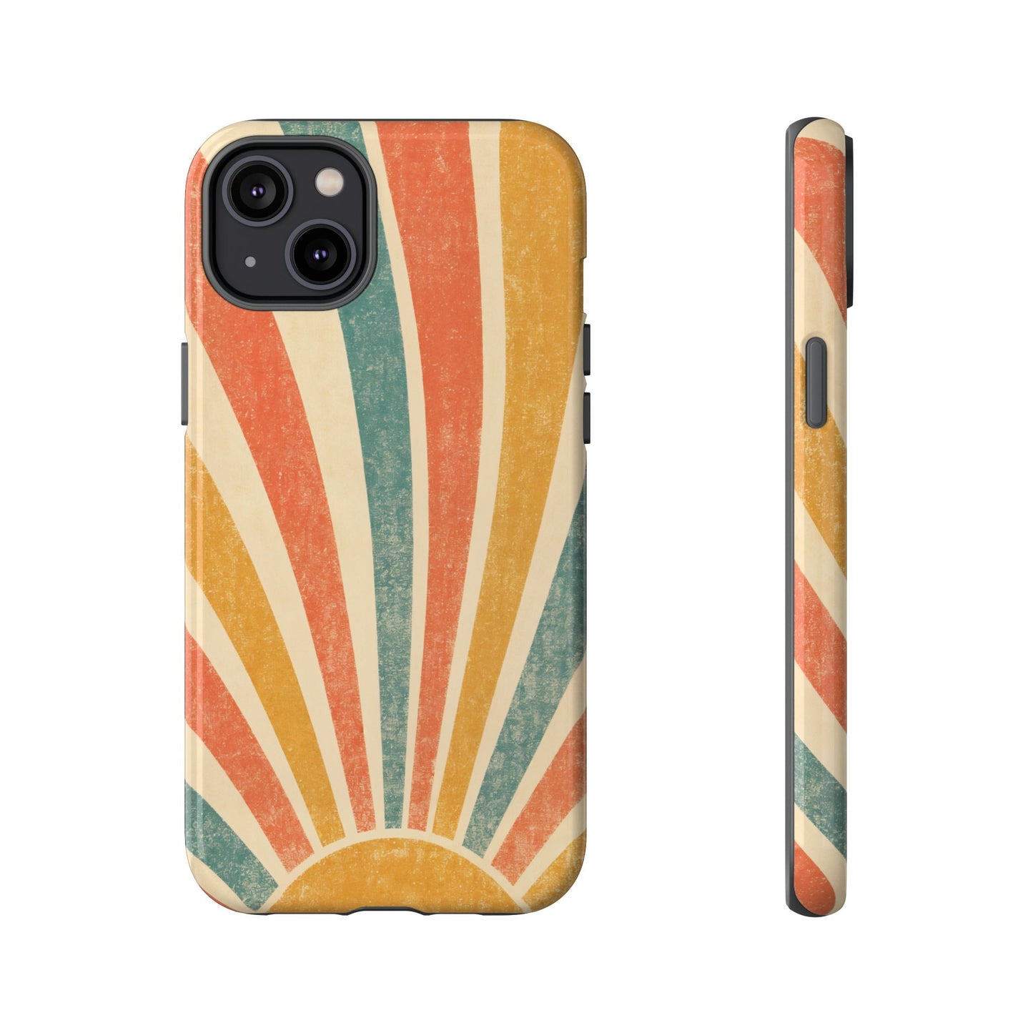 Retro Sun Rays Tough Case