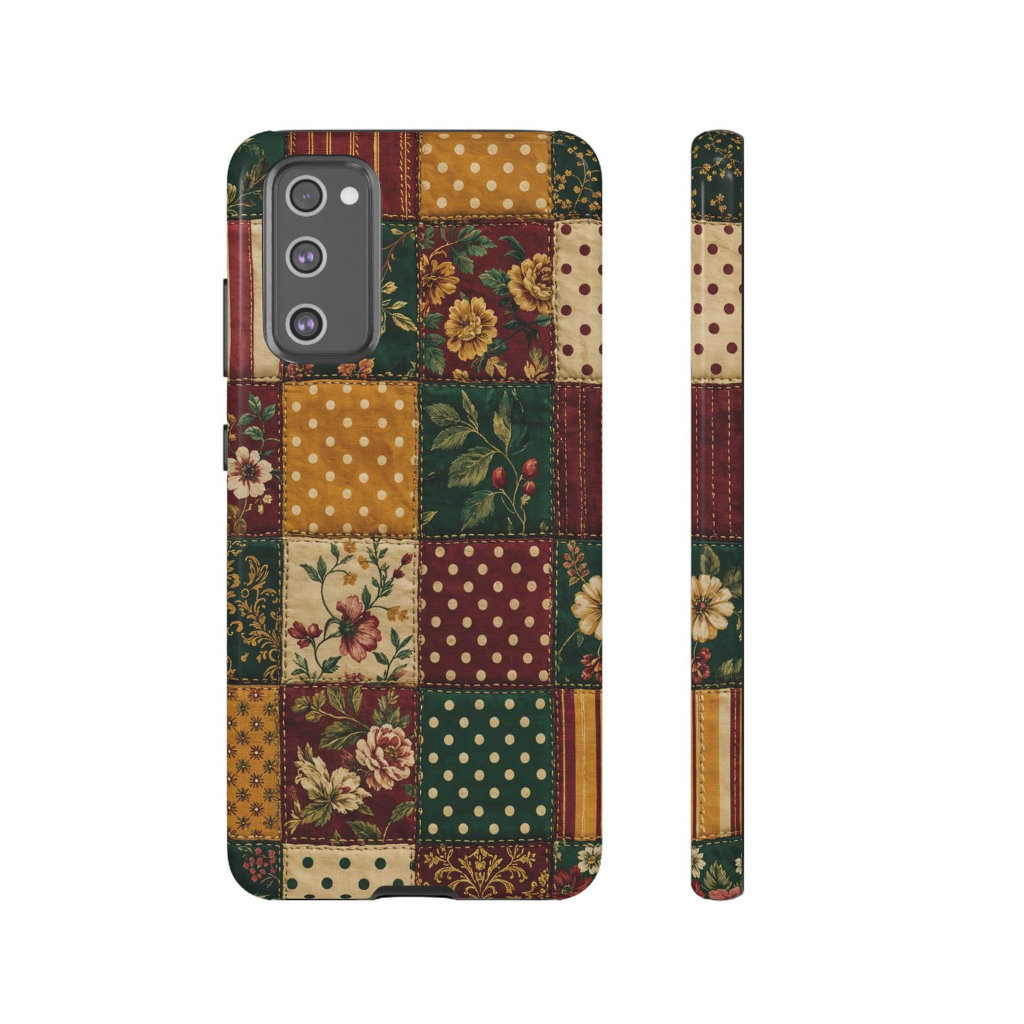 Jewel Tone Patchwork Tough Case