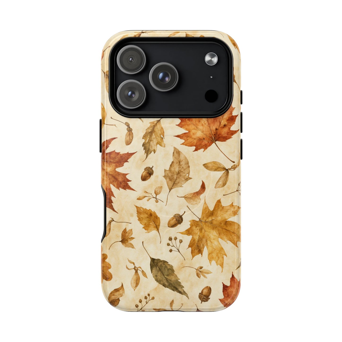 Golden Leaves Magnetic Case