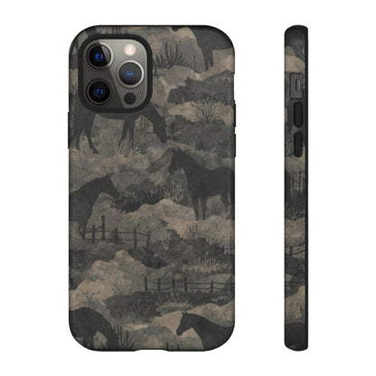 Camo Horses Tough Case