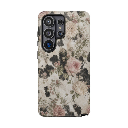 Floral Cowhide Tough Case