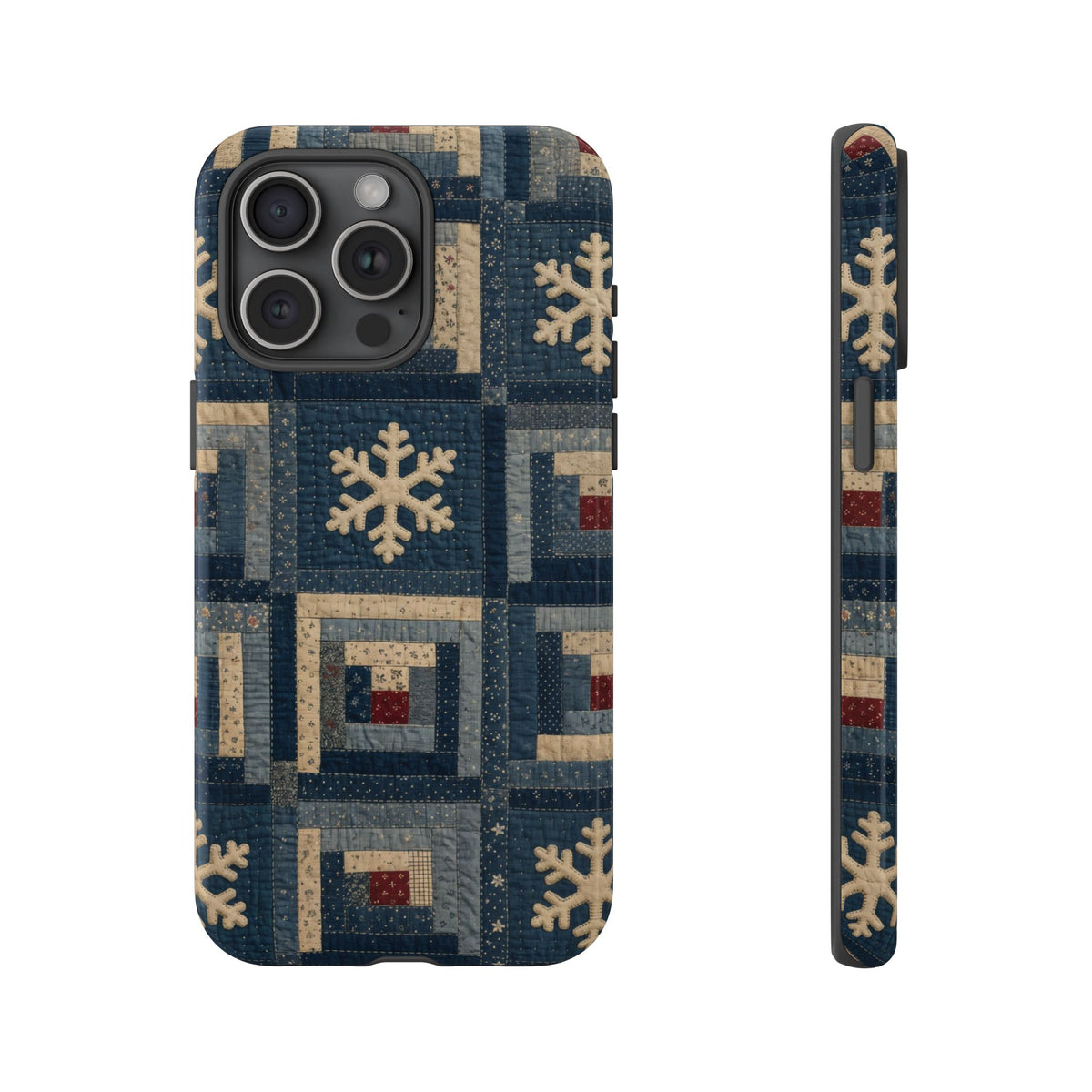 Snowflake Quilt Tough Case