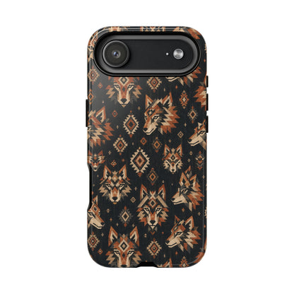 Aztec Wolves Tough Case