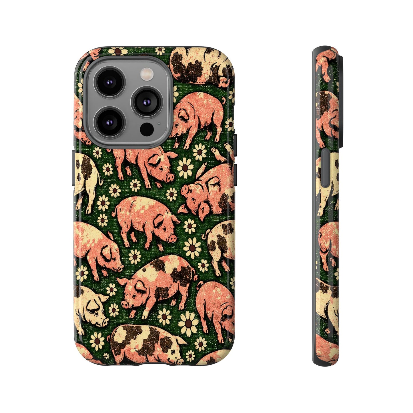 Retro Pigs Tough Case