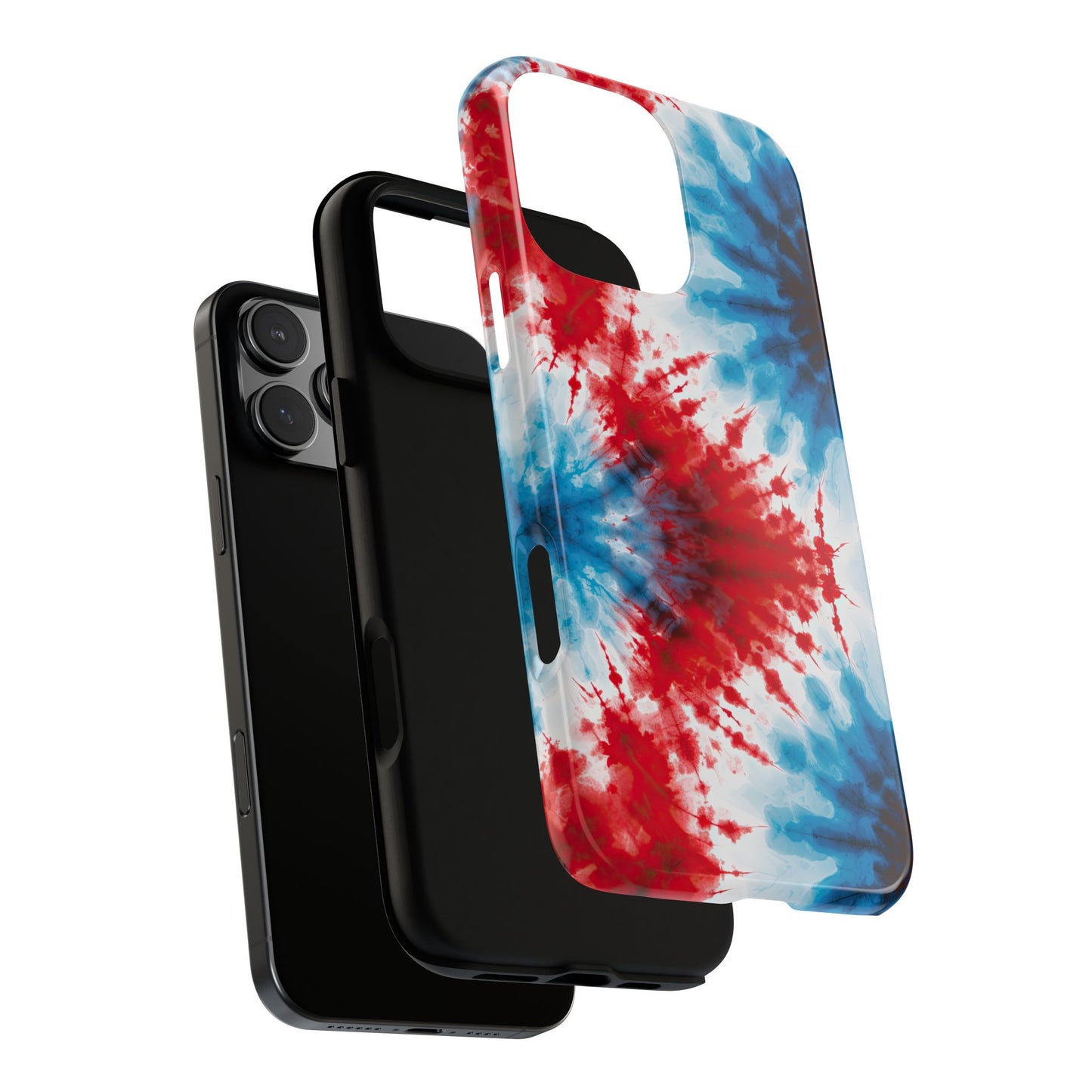 Patriotic Tie-dye Tough Phone Case