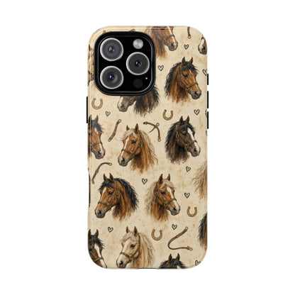 Horse Portraits Tough Case