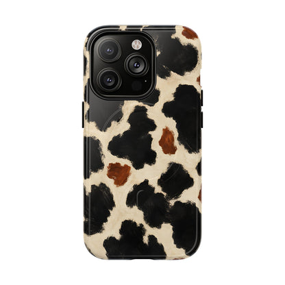 Painted Cowhide Magnetic Case