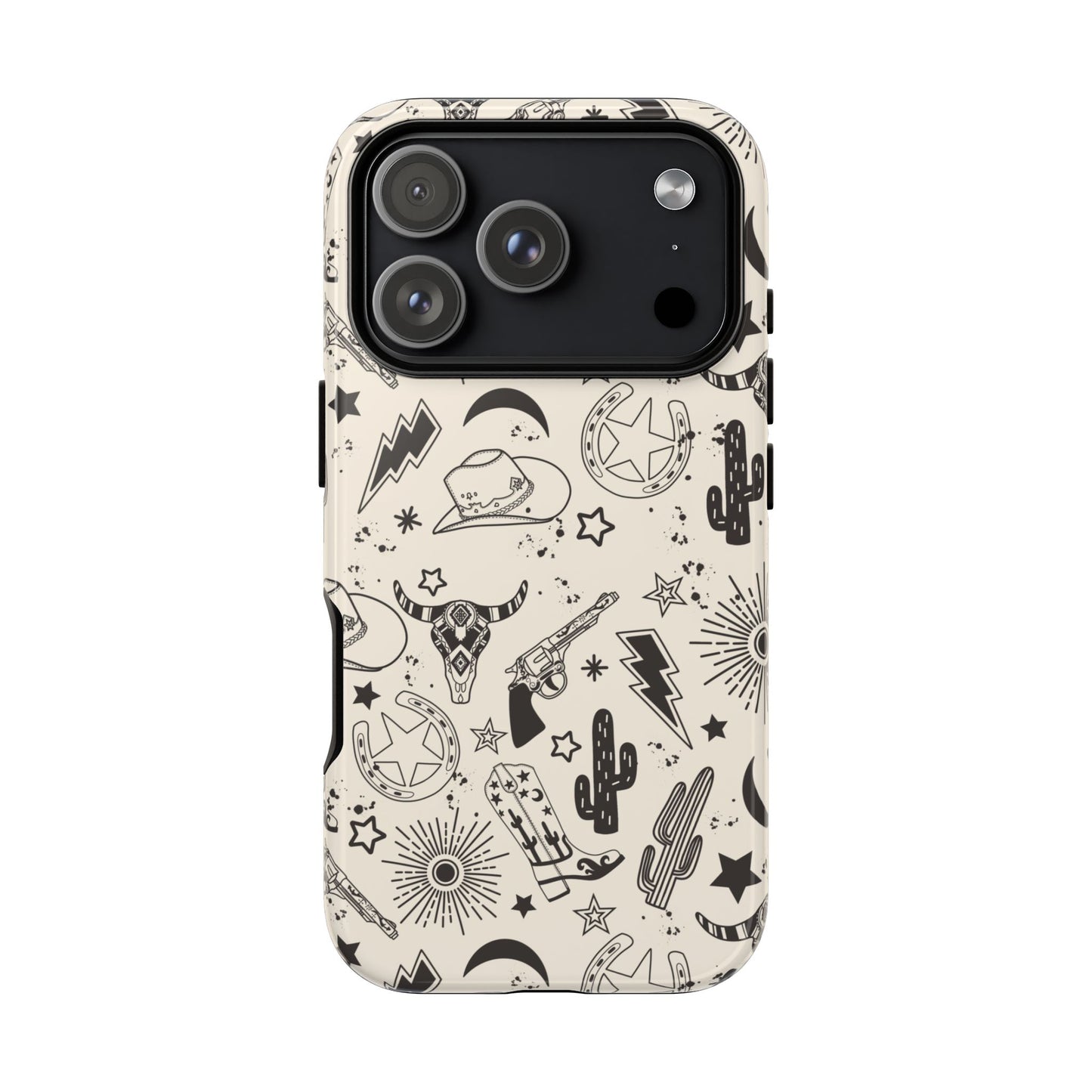 Western Doodles Tough Phone Case