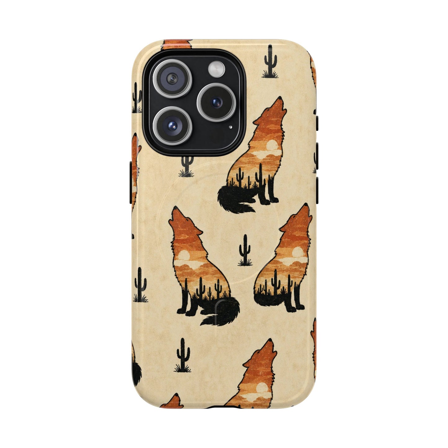 Desert Wolf Magnetic Case