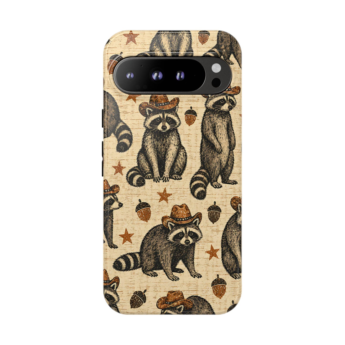 Retro Raccoon Tough Case