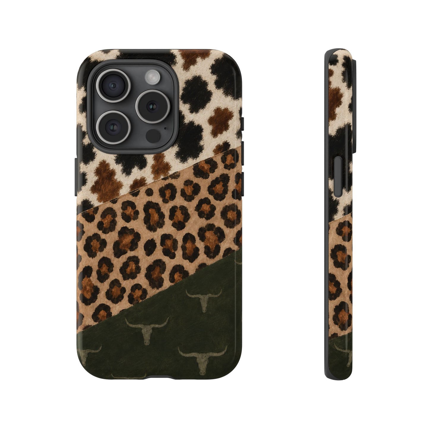 Leopard Longhorn Tough Case