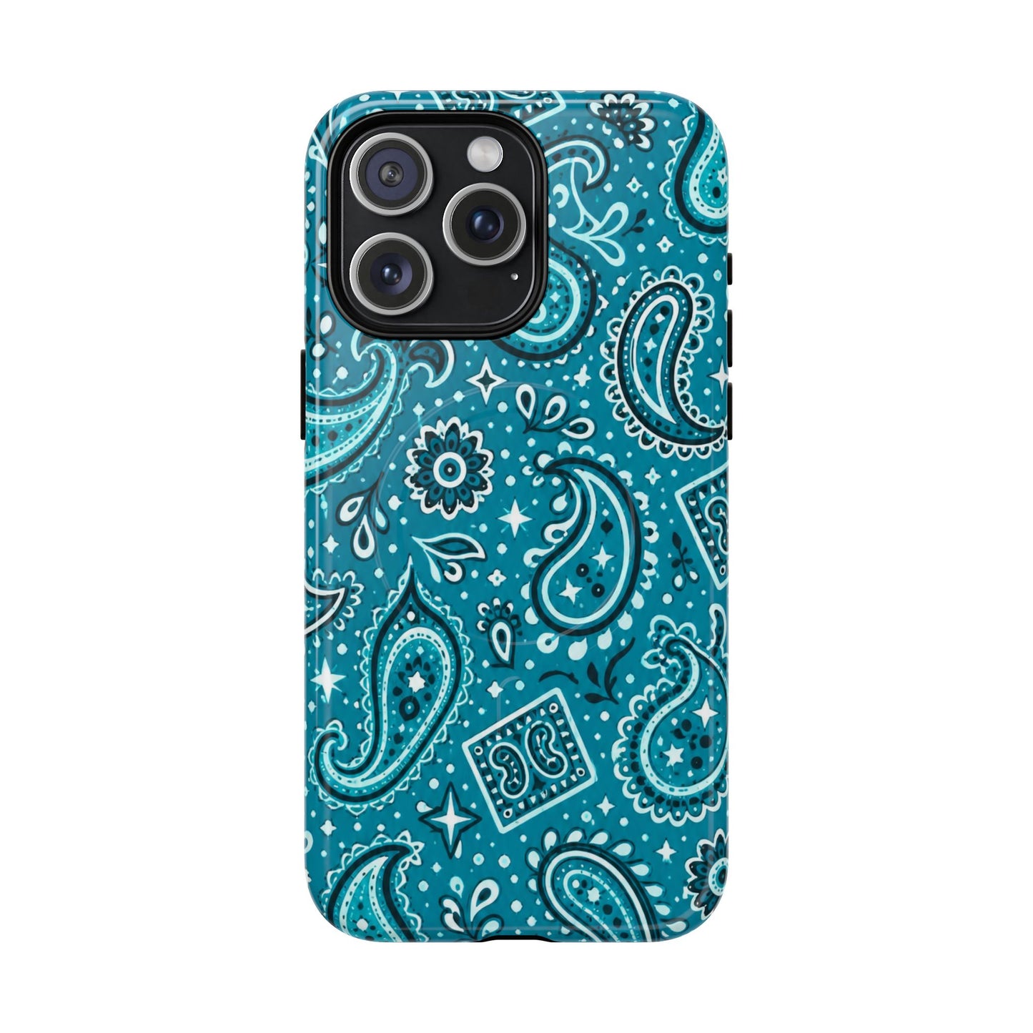 Blue Bandana Magnetic Case