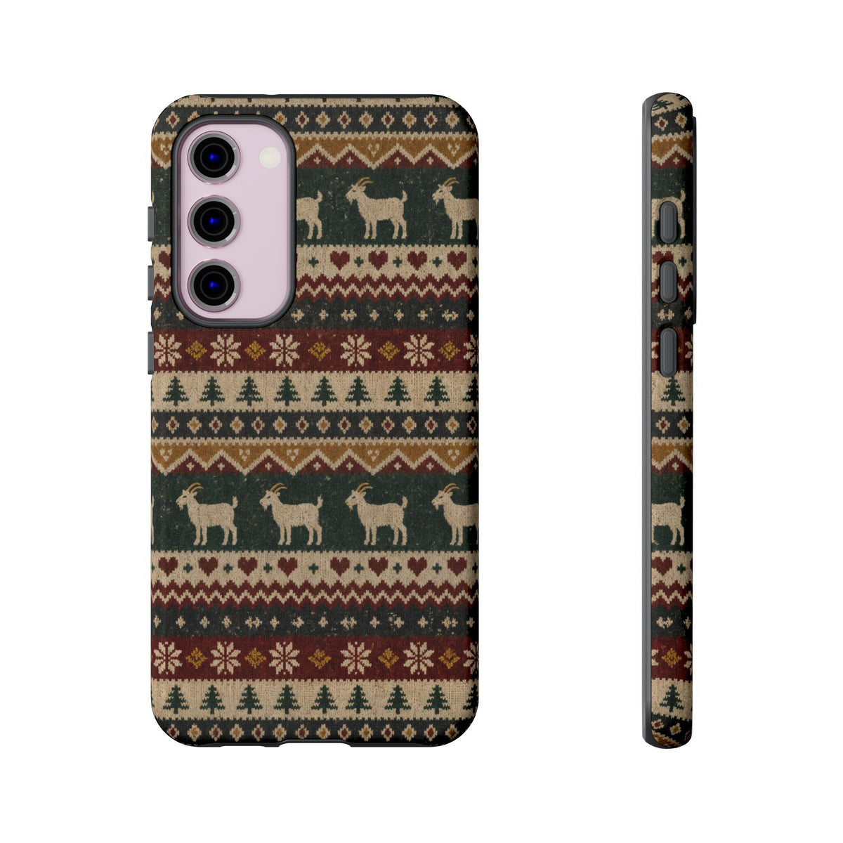 Fair Isle Goats Tough Case