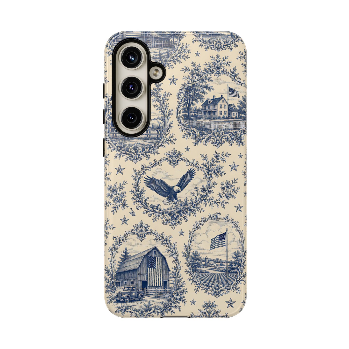 USA Toile Tough Case