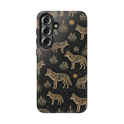 Moonlit Coyote Tough Case