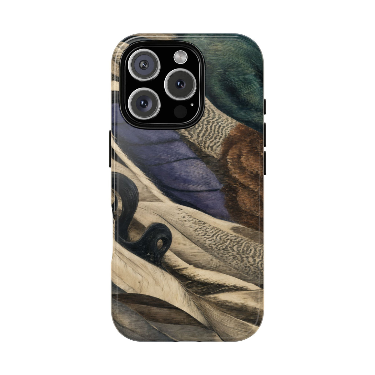Mallard Feathers Tough Case