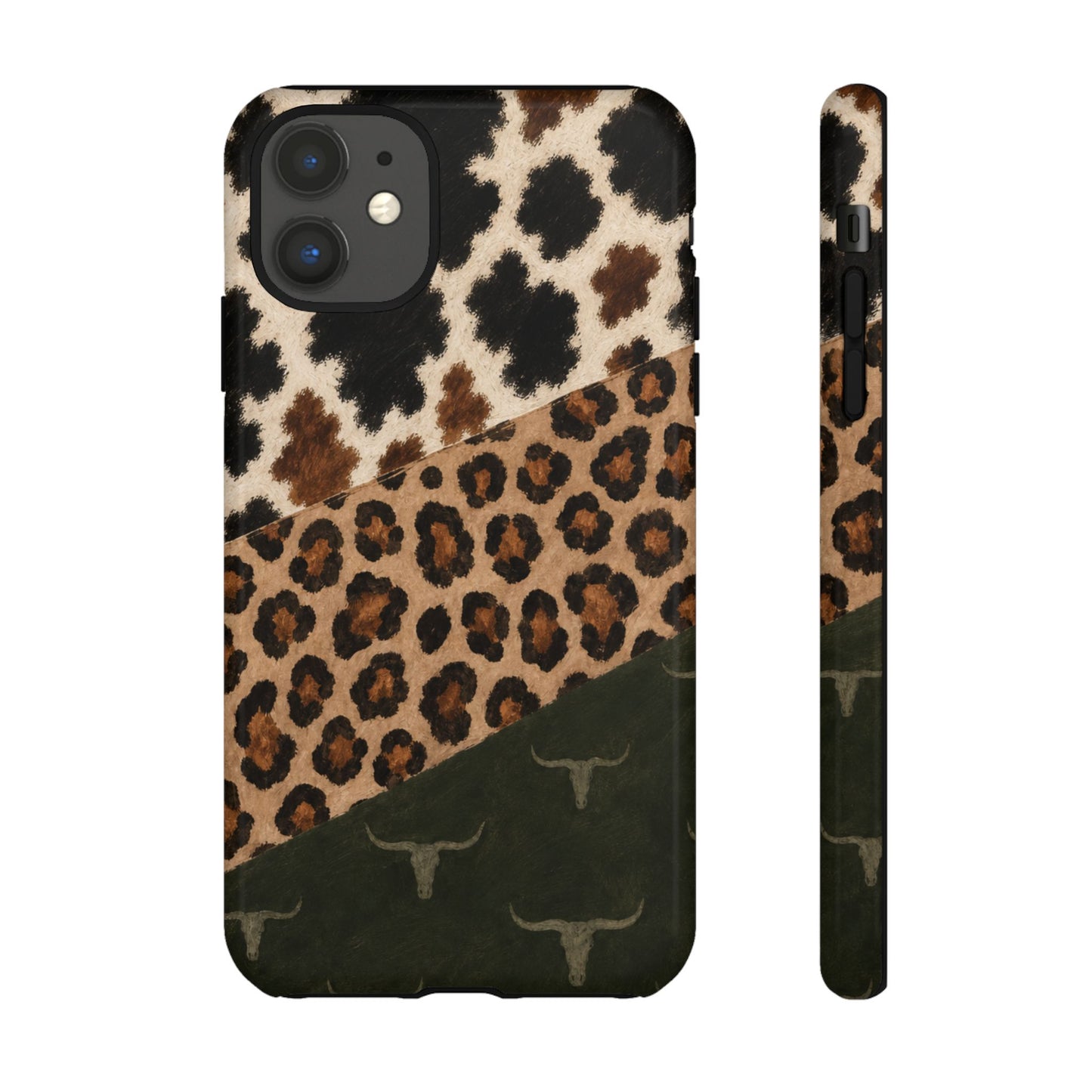 Leopard Longhorn Tough Case