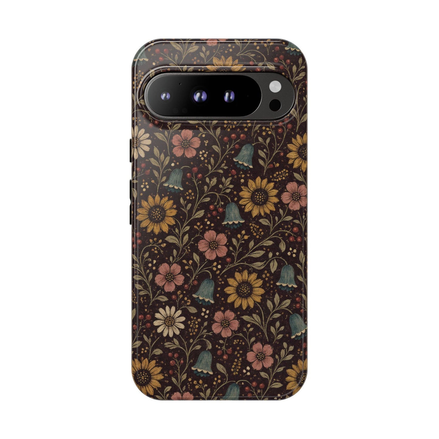 Plum Folk Floral Tough Case