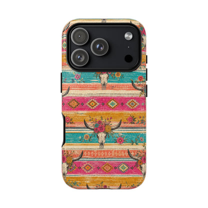 Serape Skull Tough Case