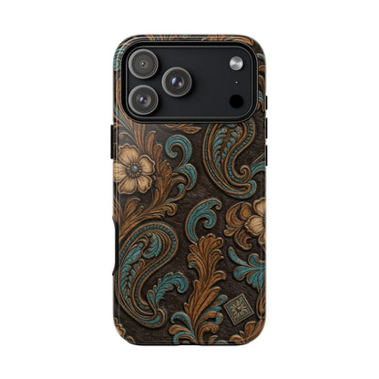 Tooled Paisley Tough Case