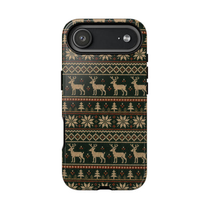 Fair Isle Deer Tough Case
