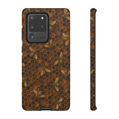 Golden Honeycomb Tough Case
