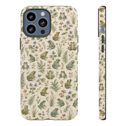 Watercolor Frogs Tough Case