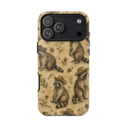Painted Raccoon Tough Case