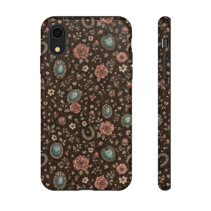 Turquoise Roses Tough Case