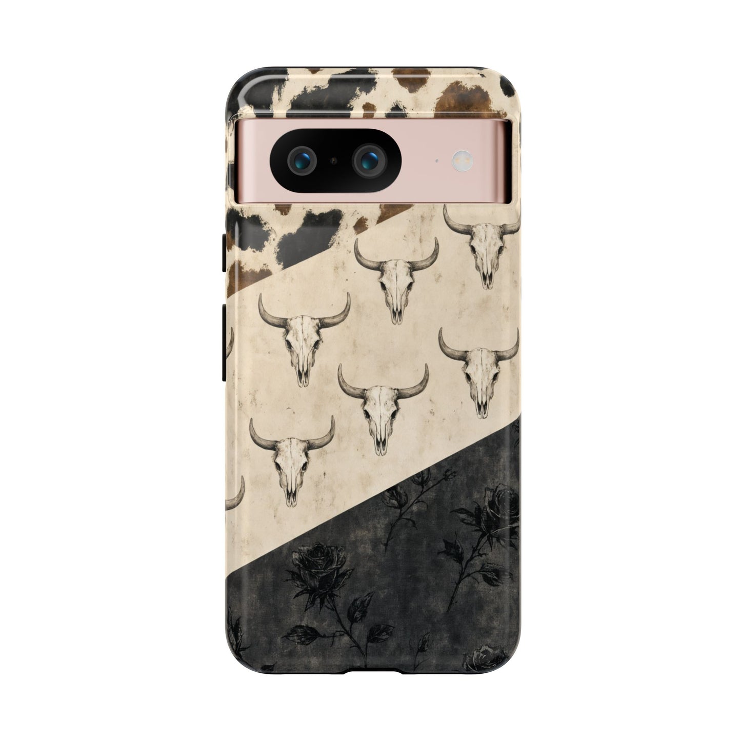 Bull Skull Rose Tough Case