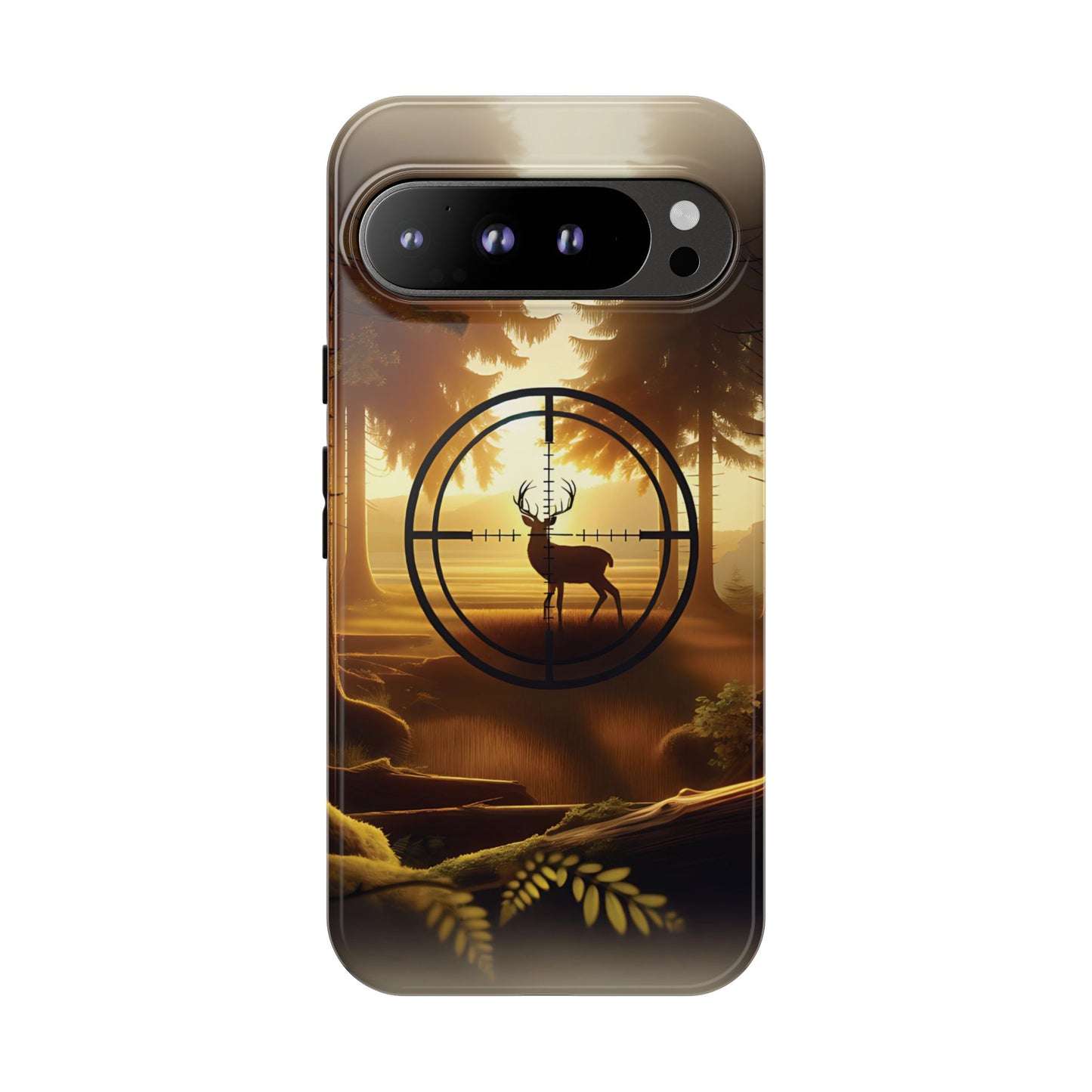 Golden Crosshairs Deer Tough Phone Case