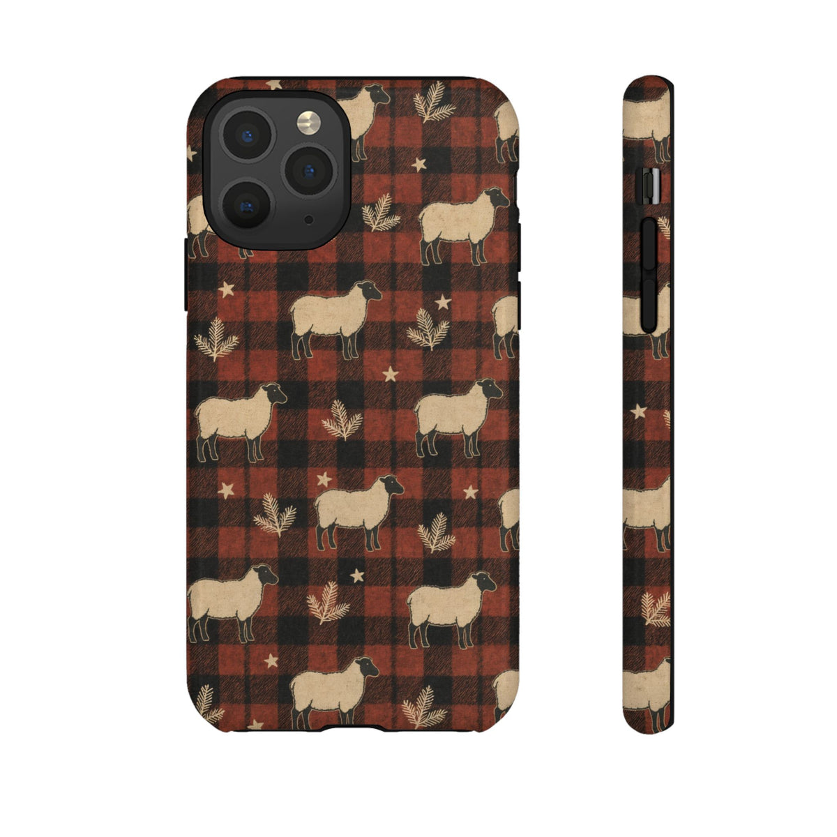 Plaid Sheep Tough Case