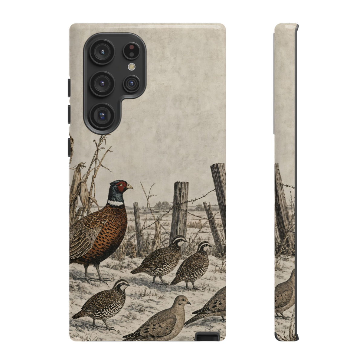 Winter Fencerow Tough Case