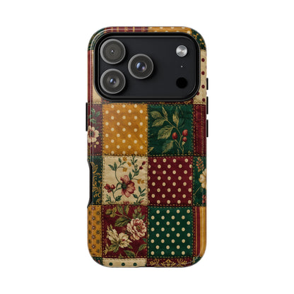 Jewel Tone Patchwork Tough Case