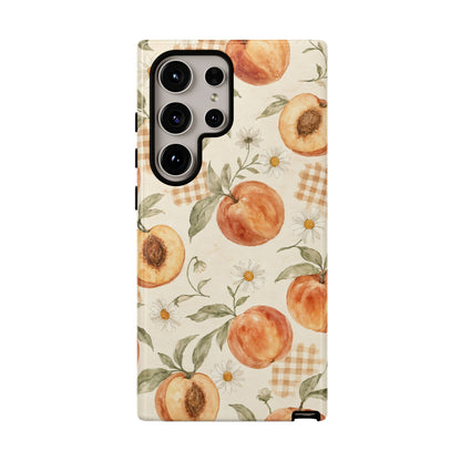 Peachy Gingham Tough Case