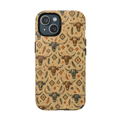 Longhorn Aztec Magnetic Case