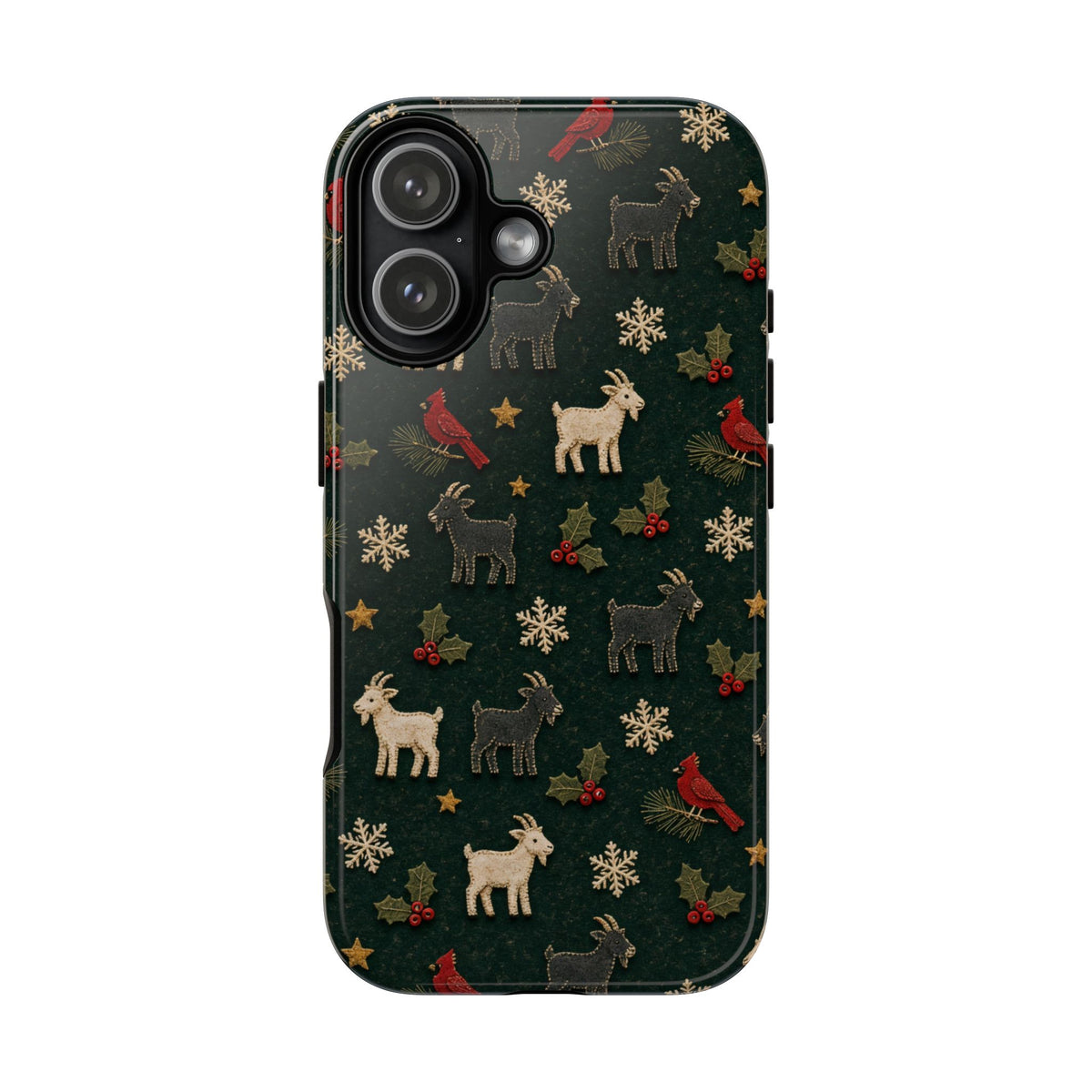 Felt Goats Cardinals Tough Case