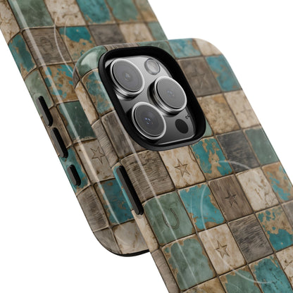 Western Stone Tile Magnetic Case